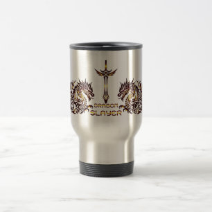 Taza De Viaje Vaso Dragon Slayer