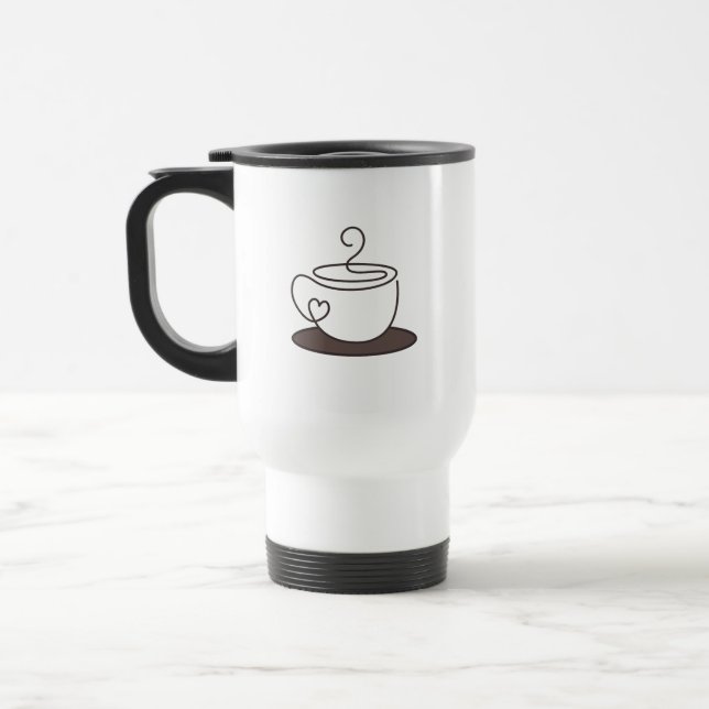 Taza De Viaje Vasos térmicos para café (Izquierda)
