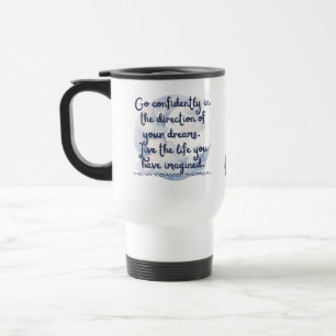 Taza de viaje Ve con confianza