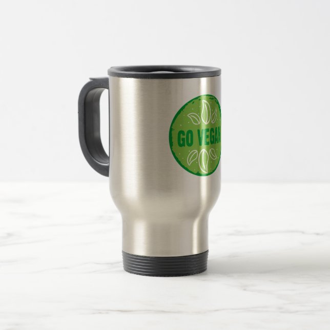 Taza De Viaje Vegan (Anverso izquierdo)