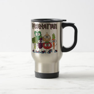 Taza De Viaje Vegetariano