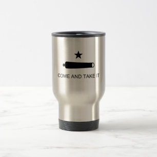 Taza De Viaje ¡Ven y Tómala! Bandera de batalla del estado de Te