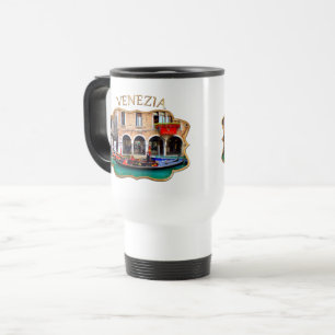 Taza De Viaje Venecia, Italia (IT) - gondolero