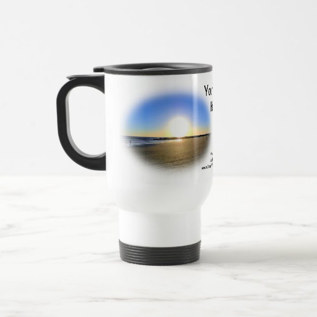 Taza De Viaje Venice Beach Sunset (Izquierda)