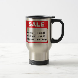 Taza De Viaje venta de los neutrones de los electrones de los