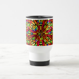Taza De Viaje Ventana Rosa