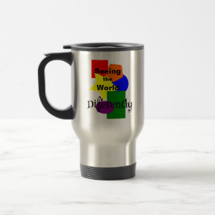 Taza De Viaje Ver el mundo de manera diferente