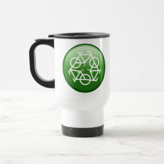 Taza De Viaje Verde de ReBicycle