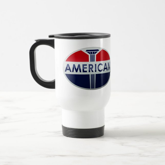 Taza De Viaje Versión americana del cristal de la muestra del (Izquierda)