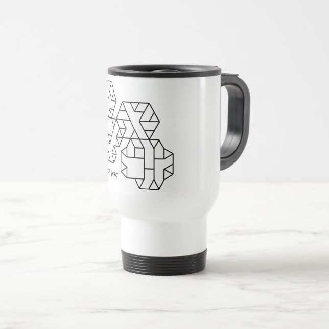 Taza De Viaje Versiones de tercer grado Geek Travel Mug (Anverso derecho)