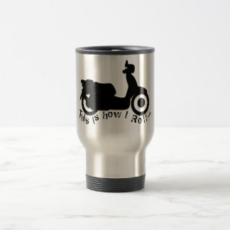 Taza De Viaje ¡Vespa o E-Bici - éste es cómo ruedo!