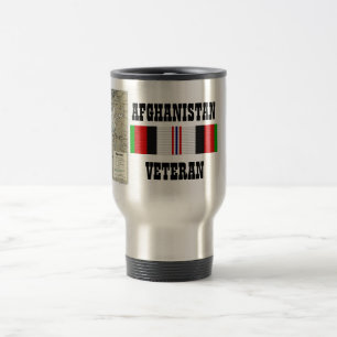 TAZA DE VIAJE VETERANO AFGANISTÁN