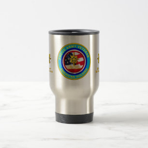 Taza De Viaje Veterano de Inteligencia Militar Keepsake
