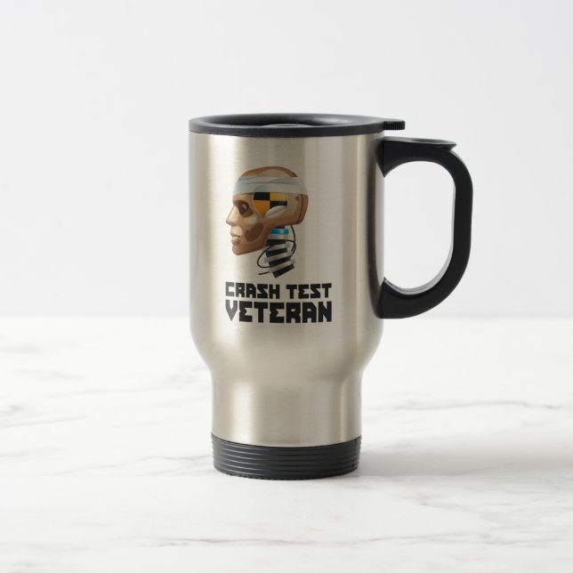 Taza De Viaje Veterano de la prueba del desplome (Derecha)