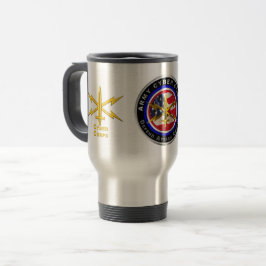 Taza De Viaje Veterano del Cuerpo Cibernético del Ejército