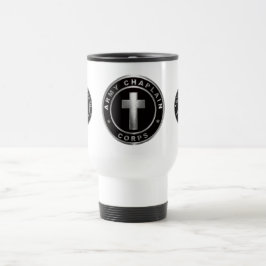Taza De Viaje Veterano del Cuerpo de Capellanes del Ejército
