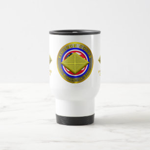 Taza De Viaje Veterano del Cuerpo de Finanzas