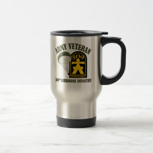 Taza De Viaje Veterano del Ejército - 509º PIR