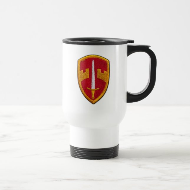 Taza De Viaje Veterinarios militares de la GUERRA del ejército (Derecha)