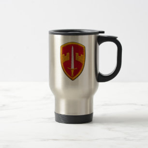 Taza De Viaje Veterinarios militares de la GUERRA del ejército