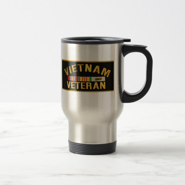 Taza De Viaje VETNAM VETERAN Mugs (Derecha)