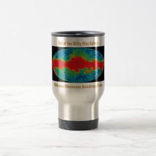 Taza De Viaje Vía Láctea Velo De Galaxia Sobre Universo WMAP