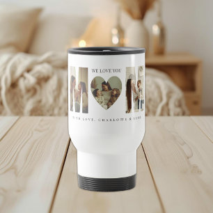 Taza De Viaje Viajamos con Fotos Personalizadas de Moda TE AMAMO