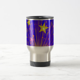 Taza De Viaje Viaje con fuegos artificiales/atracción para el de