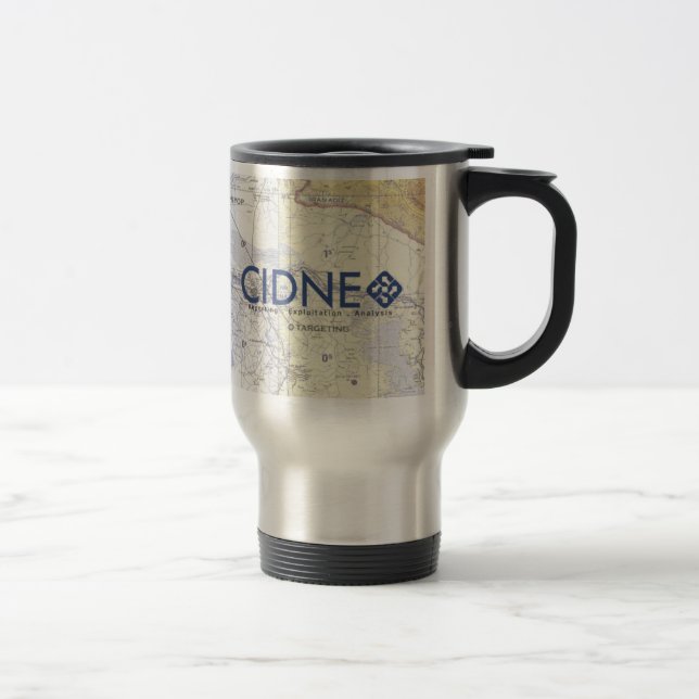 Taza De Viaje Viaje de CIDNE ISS 15oz (Derecha)