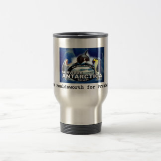 Taza De Viaje Viaje de la Antártida del superviviente