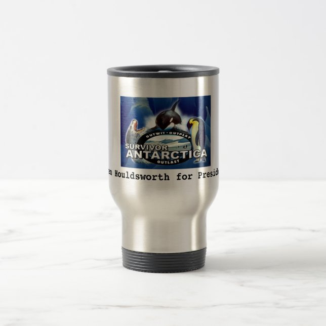 Taza De Viaje Viaje de la Antártida del superviviente (Centro)