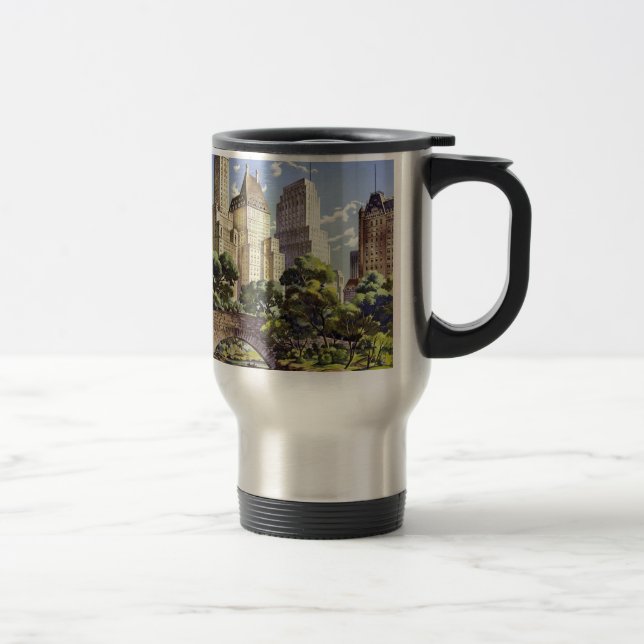 Taza De Viaje Viaje de Nueva York (Derecha)