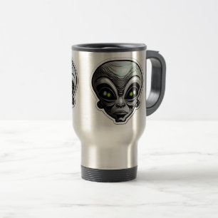 Taza De Viaje Viaje de Pegatina extranjero/Mug de desplazamiento