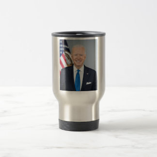 Taza De Viaje Viaje de retrato del presidente Joe Biden en la Ca