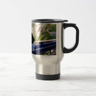 Taza De Viaje Viaje en tren de la Vieja Europa