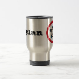 Taza De Viaje Viaje estupendo adaptable del mono/taza del