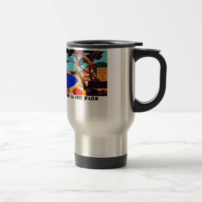 Taza De Viaje Viaje francés en la Costa Azul (Derecha)