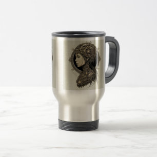 Taza De Viaje Viaje/Mug de viajera mecánica, 15 oz