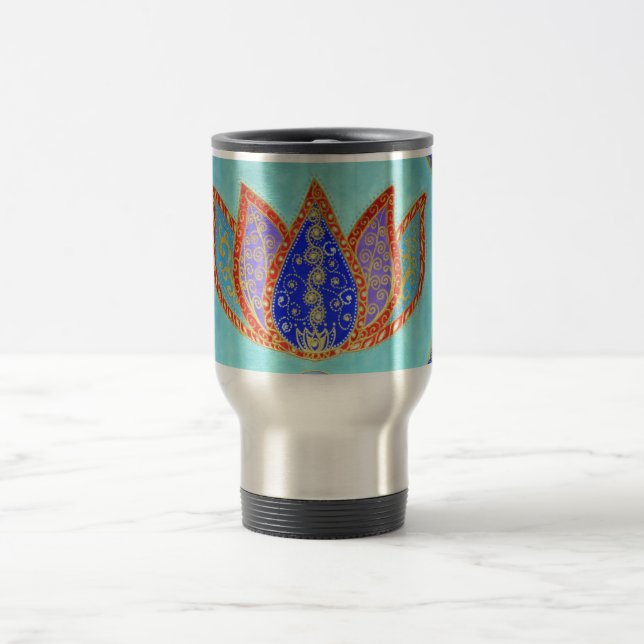 Taza De Viaje Viaje pacífico de Lotus/taza del viajero (Centro)