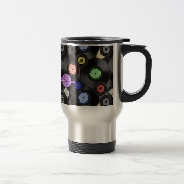 Taza De Viaje Viaje retro de los expedientes/taza del viajero (Derecha)
