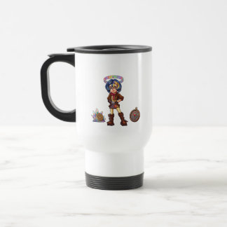 Taza De Viaje Viajero Eterno: Cele embroidery