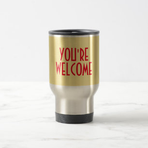 Taza De Viaje Viajes de bienvenida/Mug de desplazamiento diario