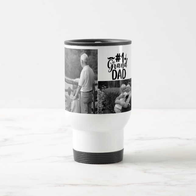 Taza De Viaje Viajes/Mug de Gran Papá Personalizados #1 (Centro)