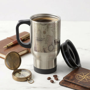 Taza De Viaje Viajes vintage  