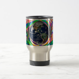 Taza De Viaje Vibes terrestres de Kenneth Yoncich