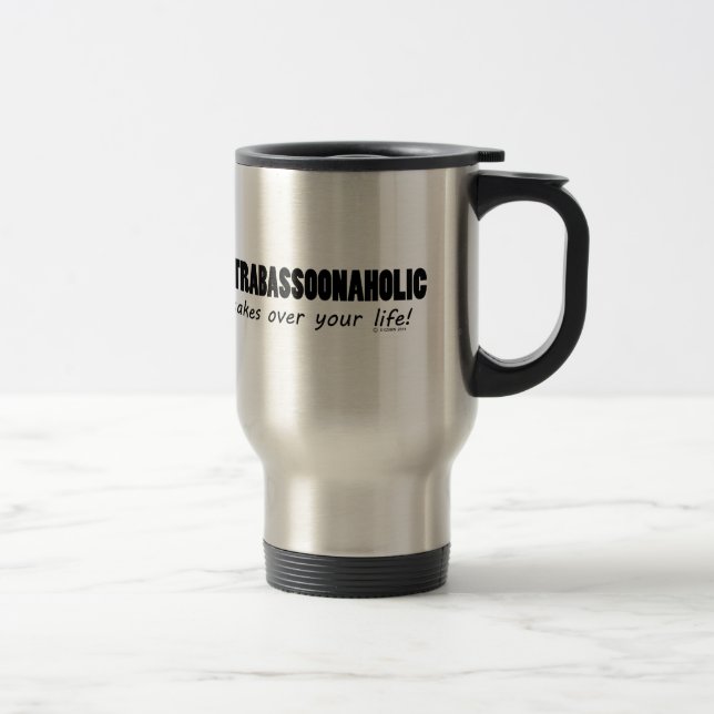 Taza De Viaje Vida contrabasoonaholica (Derecha)