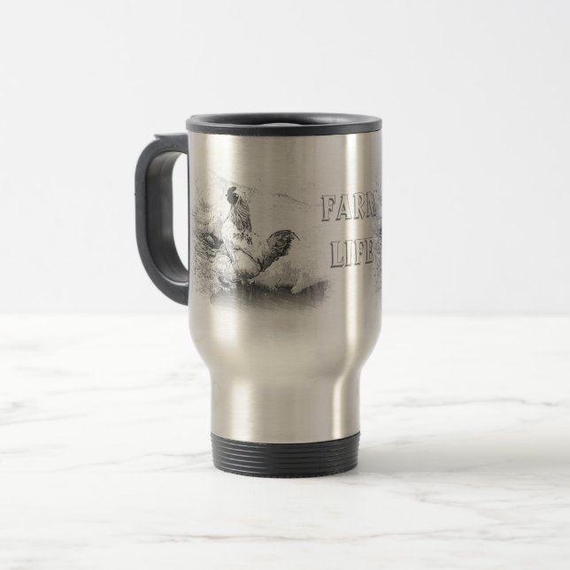Taza De Viaje Vida de la granja (Anverso izquierdo)