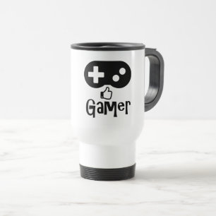 Taza De Viaje Videojugador - viaje/taza del viajero