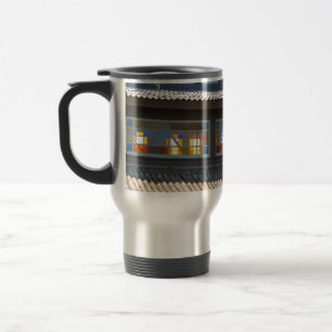 Taza De Viaje Vidrio Manchado de Tabernáculo - Viñedo de Martha