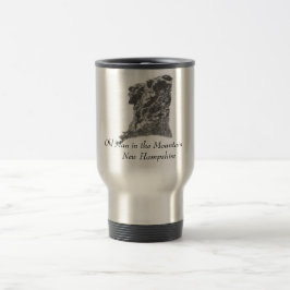 Taza De Viaje Viejo hombre en la montaña, NH - bosquejo de la